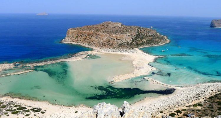 Balos Beach and Lagoon in Kissamos Crete Greece pxaby 