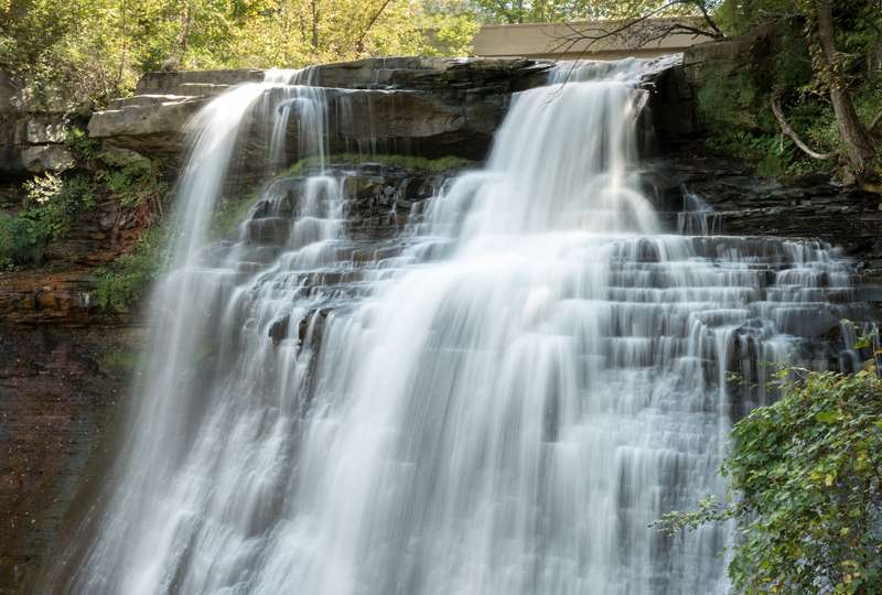 best day trips in Ohio for couples Brandywine Falls Waterfall in Ohio