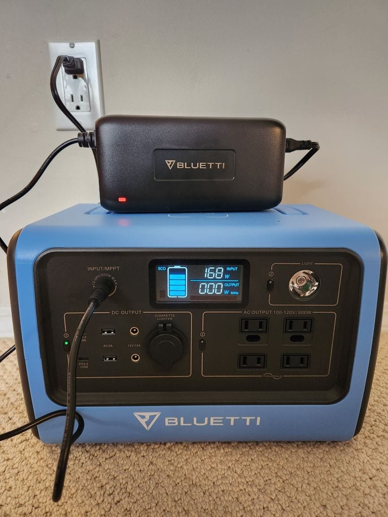 Bluetti Portable Power Station,EB70S Solar Generator,716Wh  Capacity,W/Accessories,800W AC Output (1400W Peak), for Road Trip,  Off-grid, Power Outage 