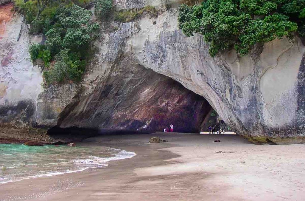 Cathedral cove New Zealand