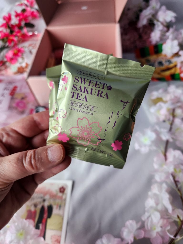 sweet Sakura tea